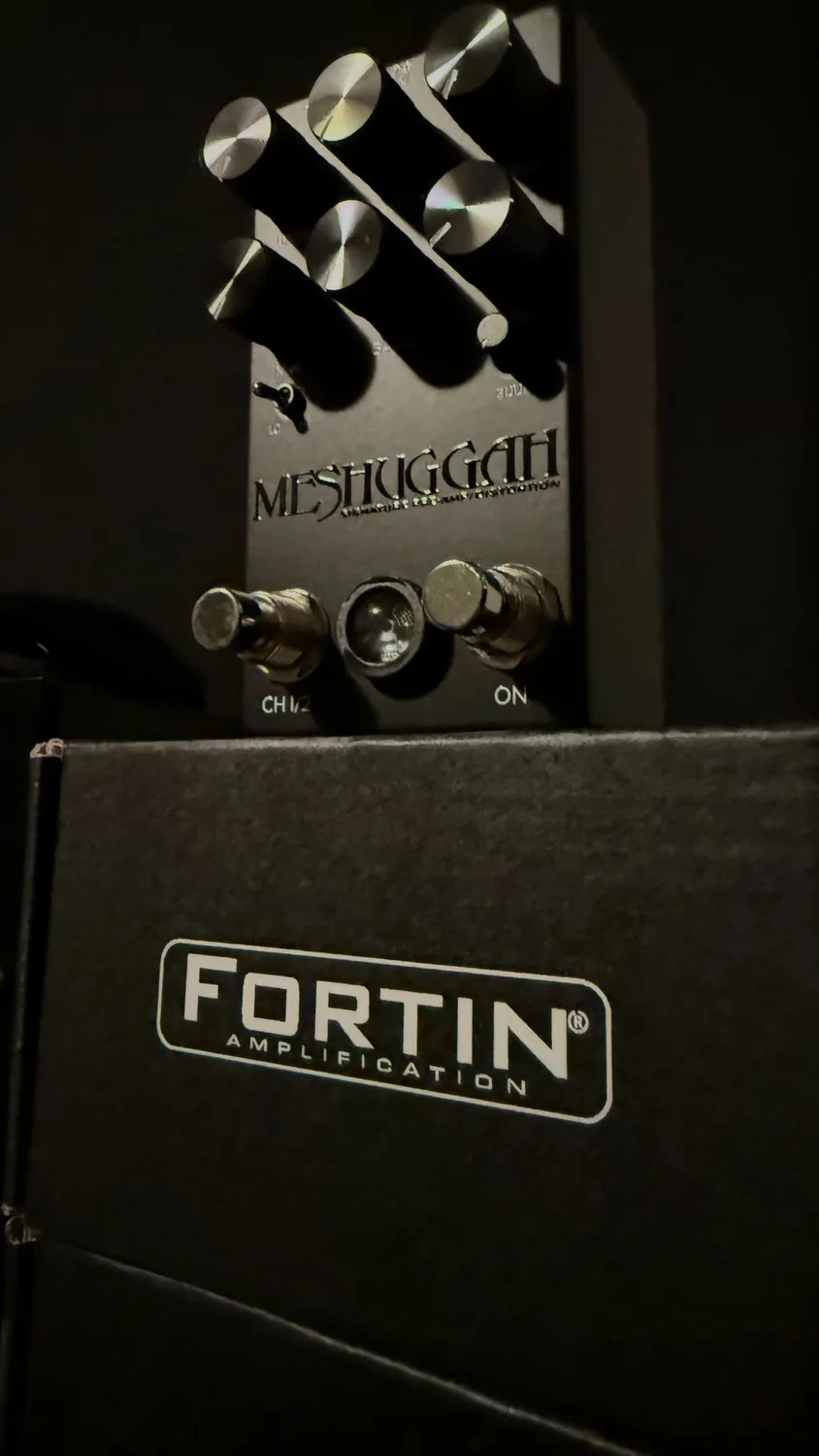 Fortin Meshuggah Signature preamp-pedal high gain