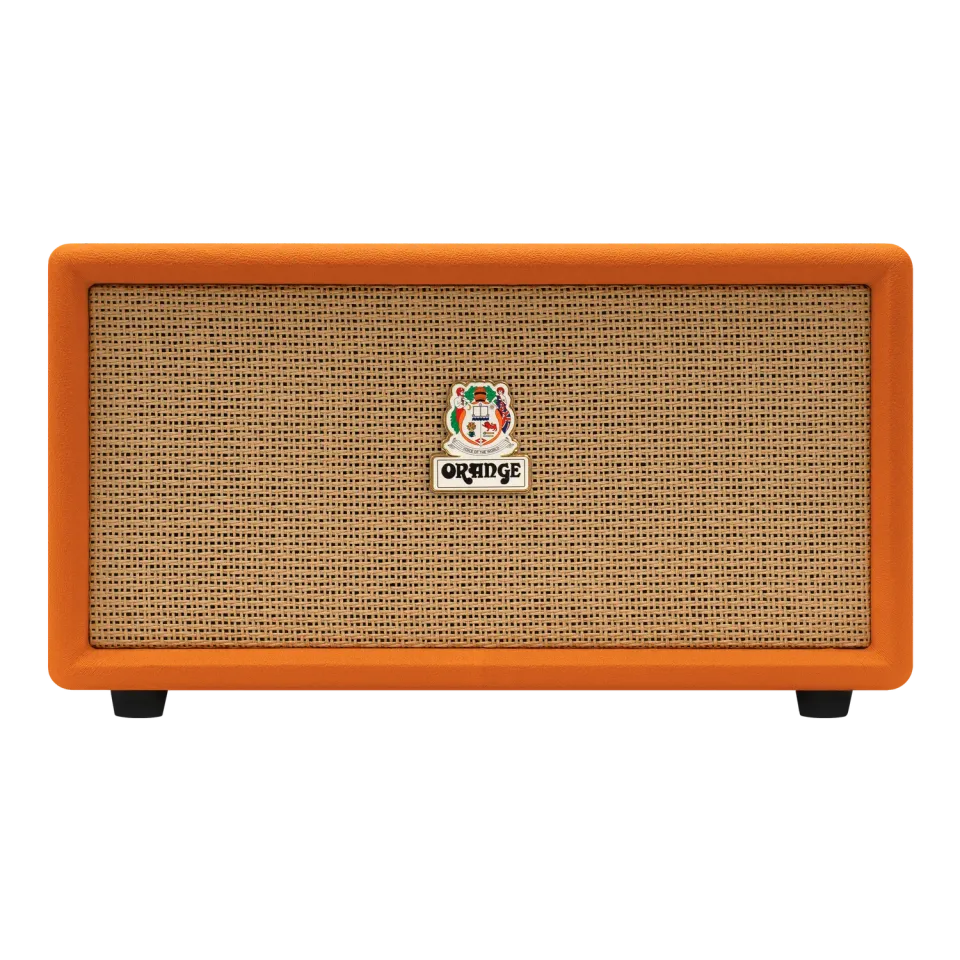 Orange Box-L bluetooth-høyttaler oransje med bluetooth 5.0