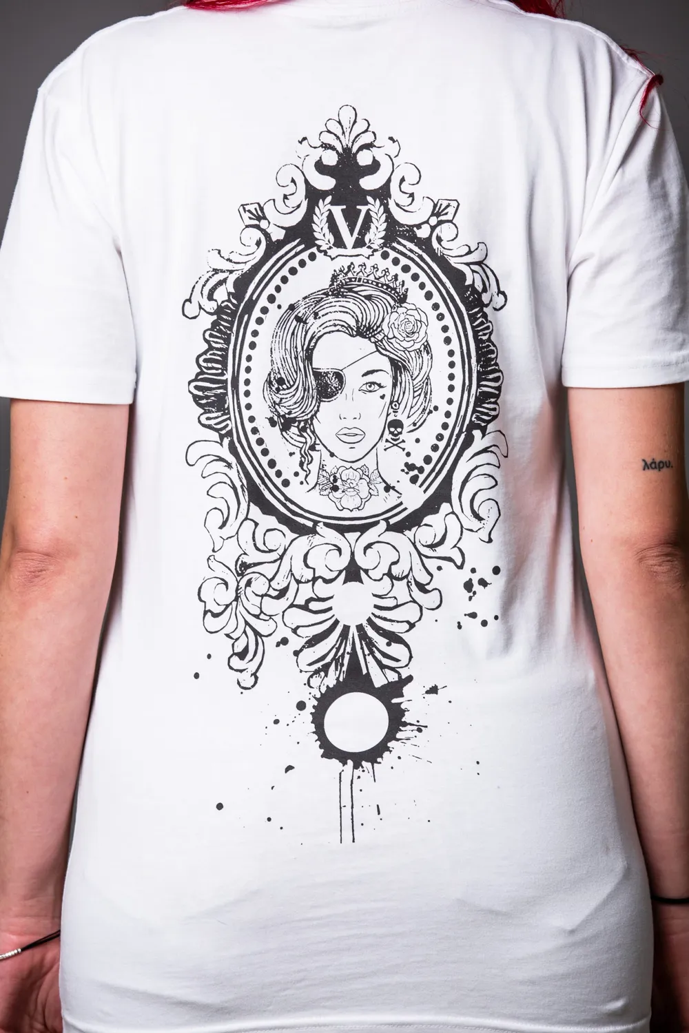 Victory Duchess t-skjorte hvit bomull logo