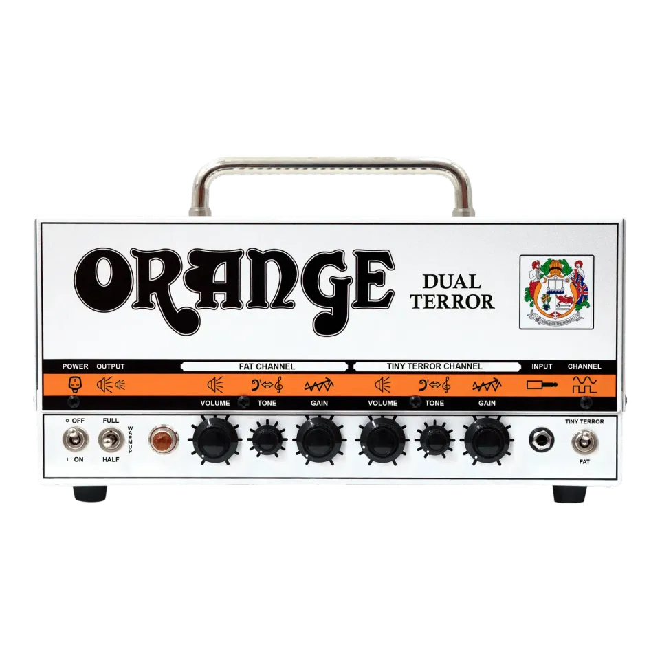 Orange Dual Terror rørtopp 30 watt 2 kanaler
