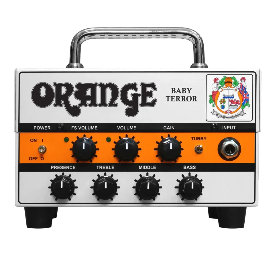Orange Baby Terror transistortopp lunchbox 2 volum