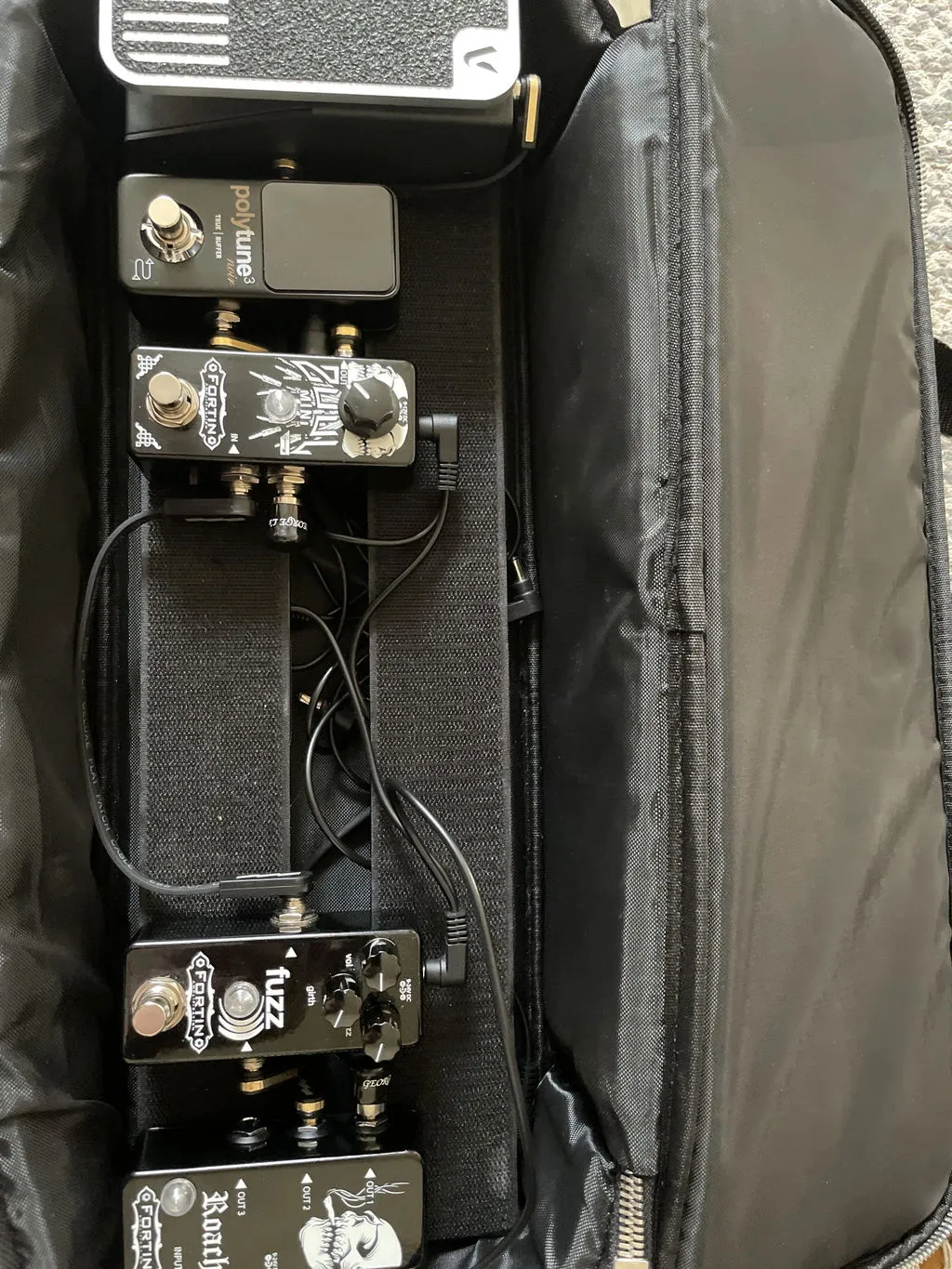Fortin Roach splitter buffer pedal 3-veis