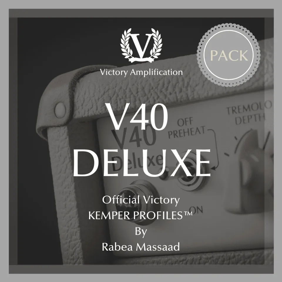 Victory V40 Deluxe Kemper profiler 22-pakning Rabea