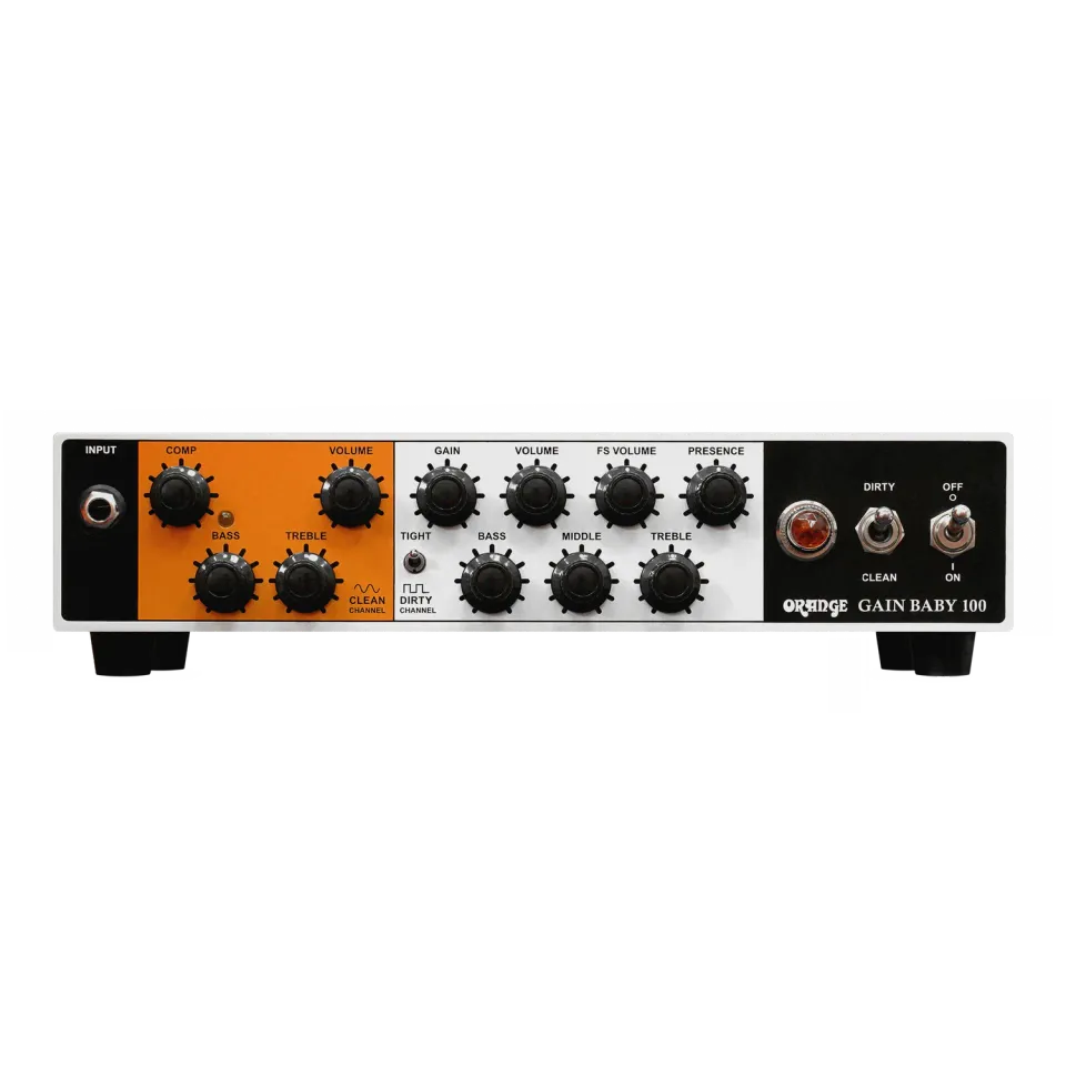 Orange Gain Baby 100 topp 100W 2-kanals high-gain