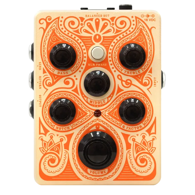 Orange Acoustic preamp pedal akustisk gitar med DI