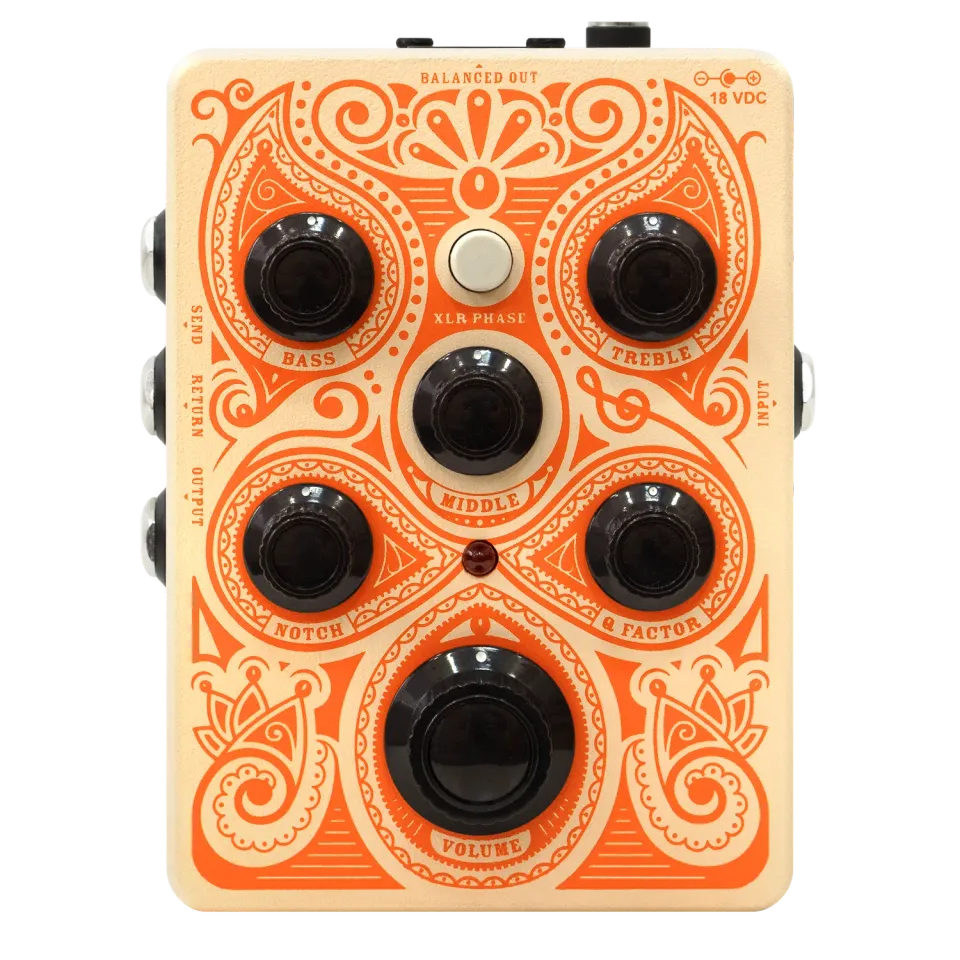 Orange Acoustic preamp pedal akustisk gitar med DI