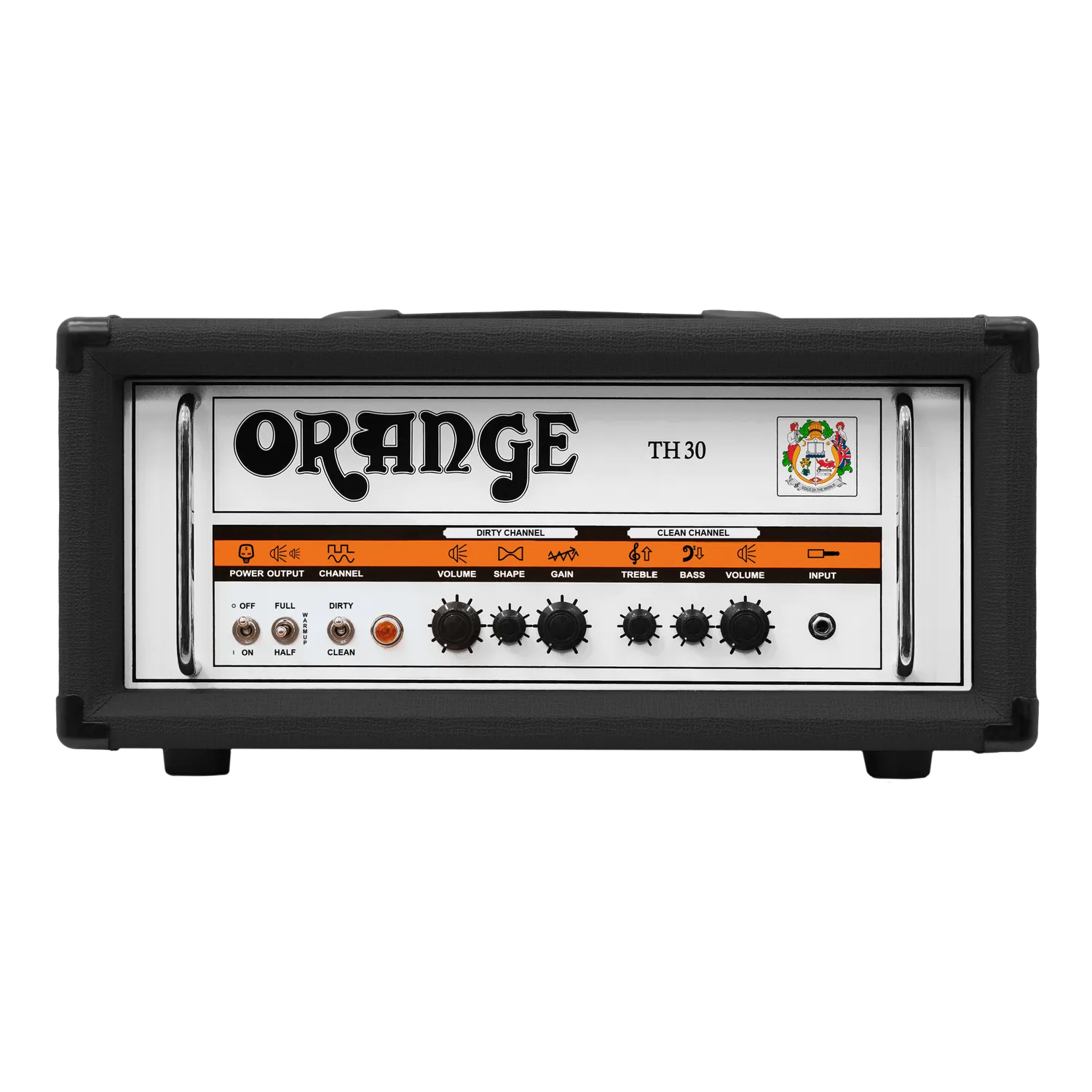 Orange TH30 rørforsterkerhode 30 watt Orange 2-kanals