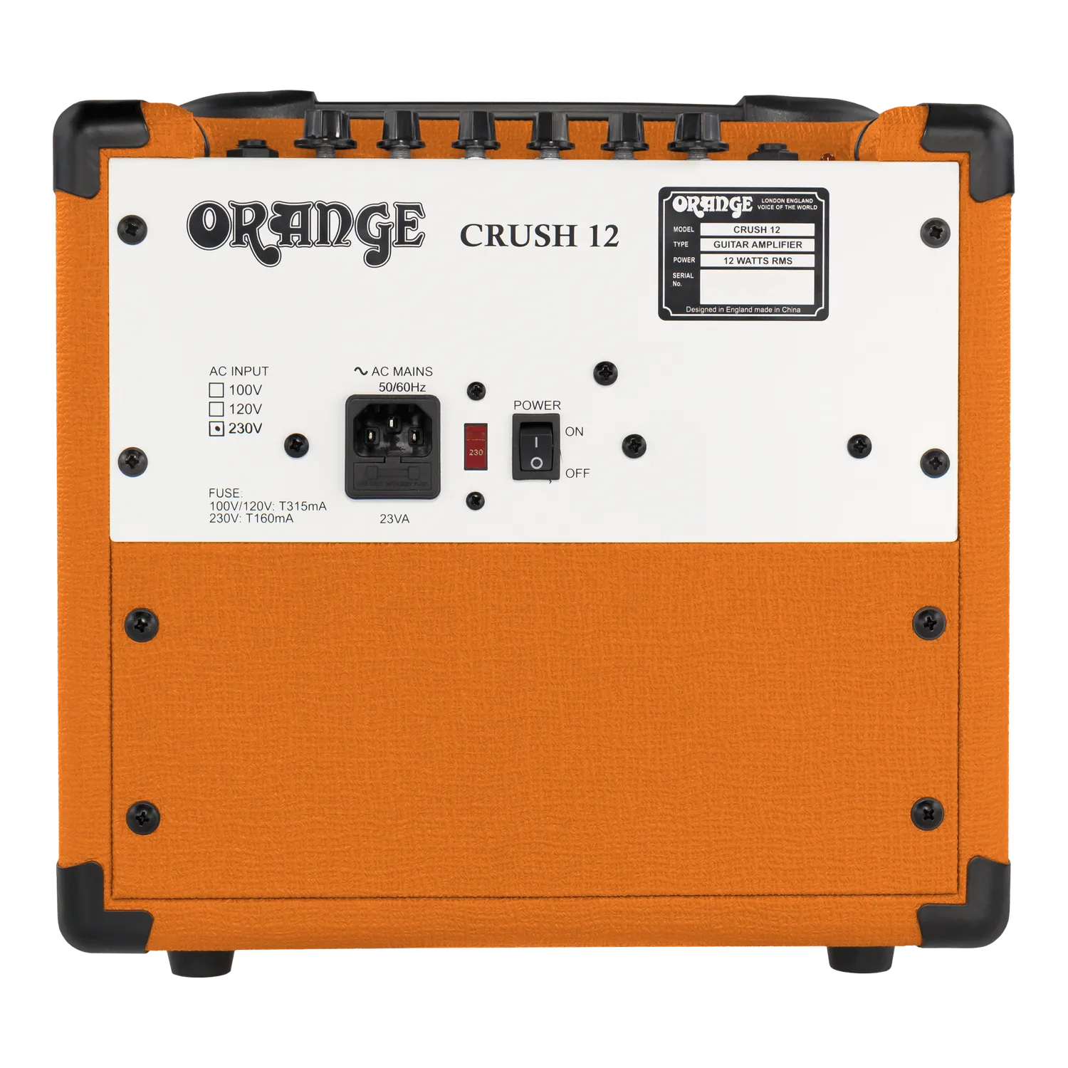 Orange Crush 12 gitarforsterker Orange 12 watt analog