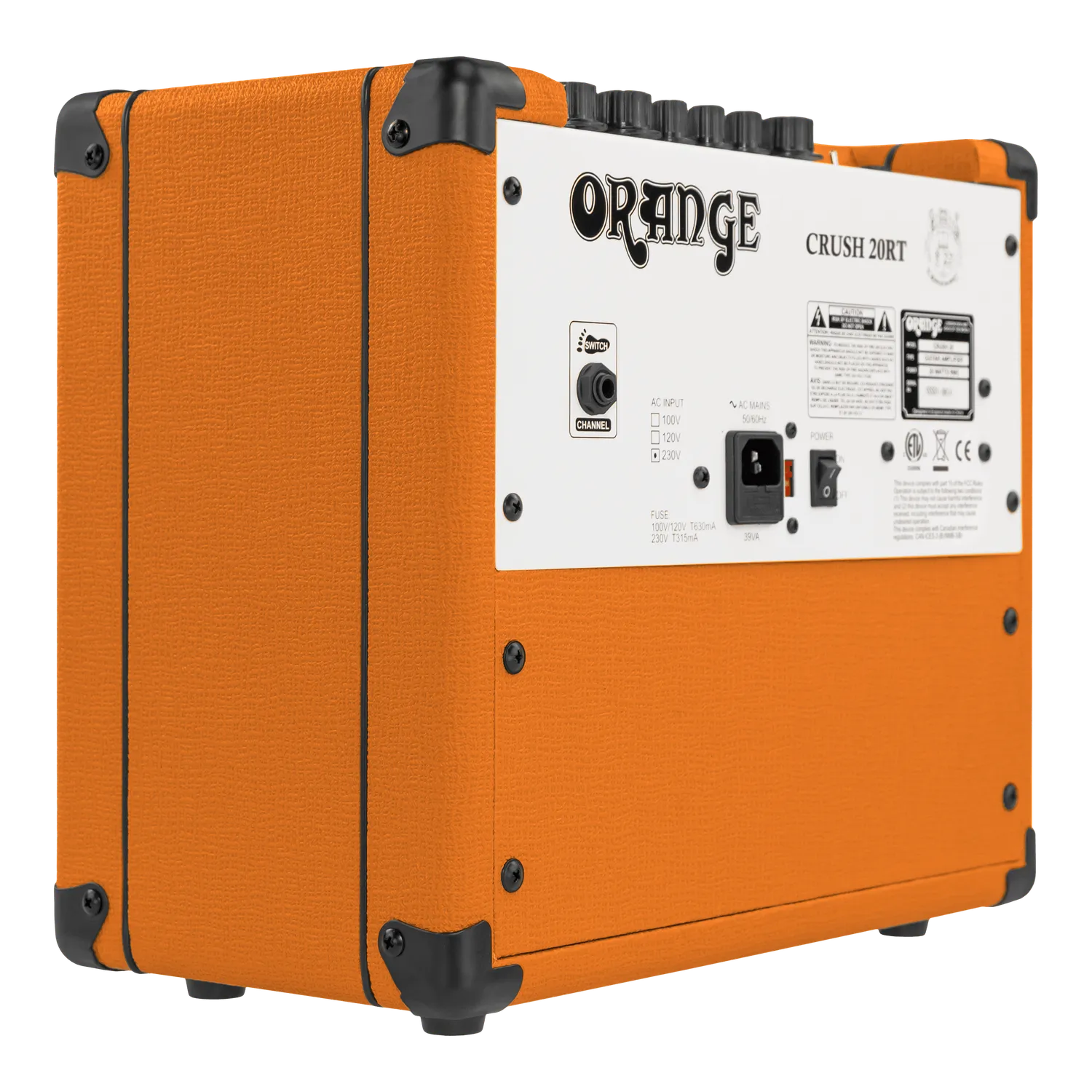 Orange Crush 20RT combo 20W oransje med reverb