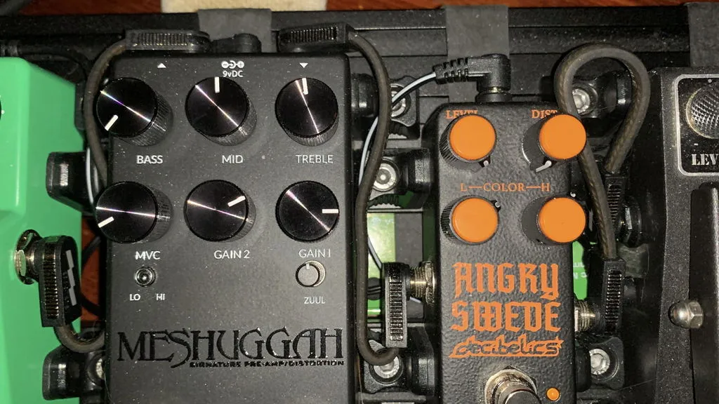 Fortin Meshuggah Signature preamp-pedal high gain
