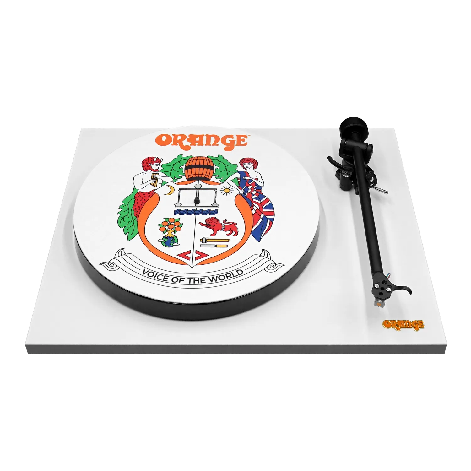Orange O Turntable platespiller remdrift EU
