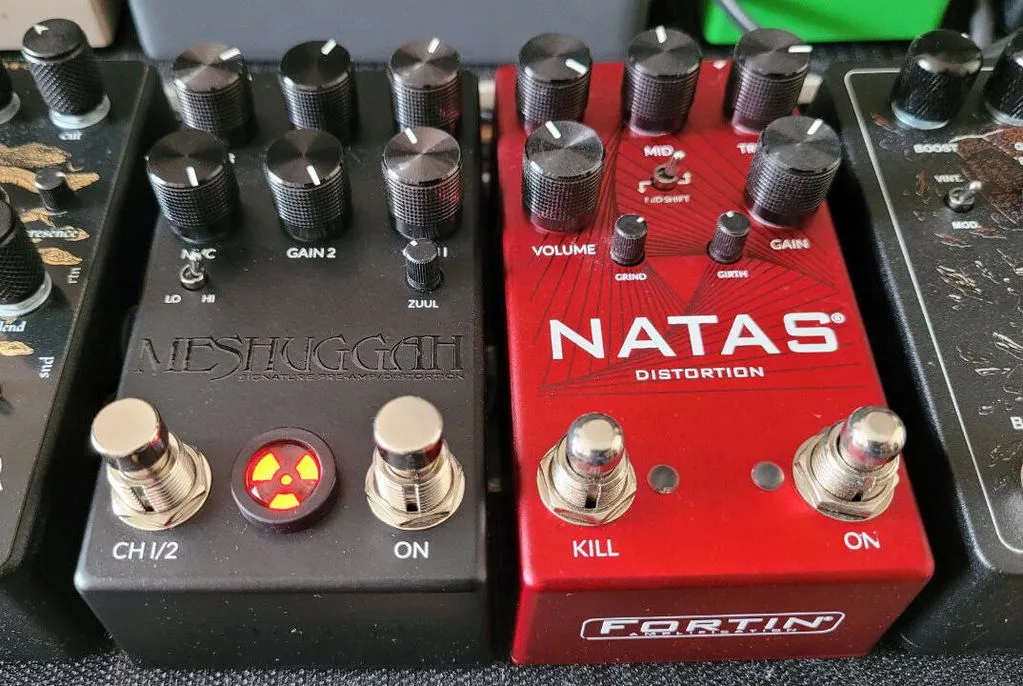 Fortin Meshuggah Signature preamp-pedal high gain