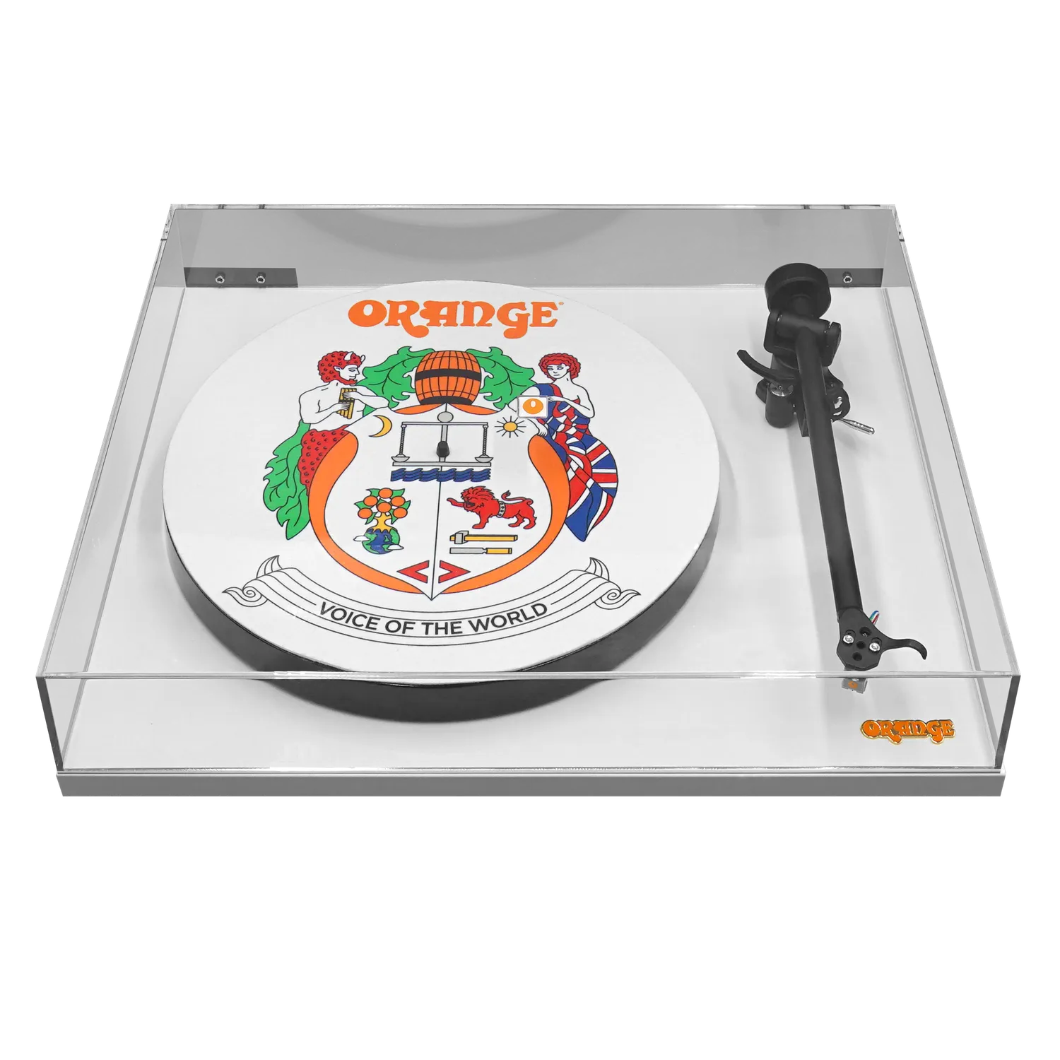 Orange O Turntable platespiller remdrift EU
