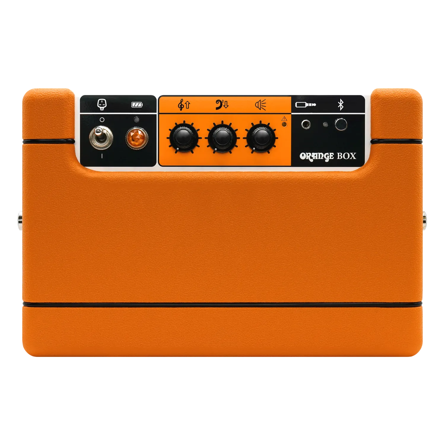 Orange Box bluetooth høyttaler oransje oppladbar