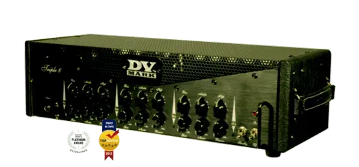DVmark Triple 6 rørtopp gitarforsterker 120W 3-kanals