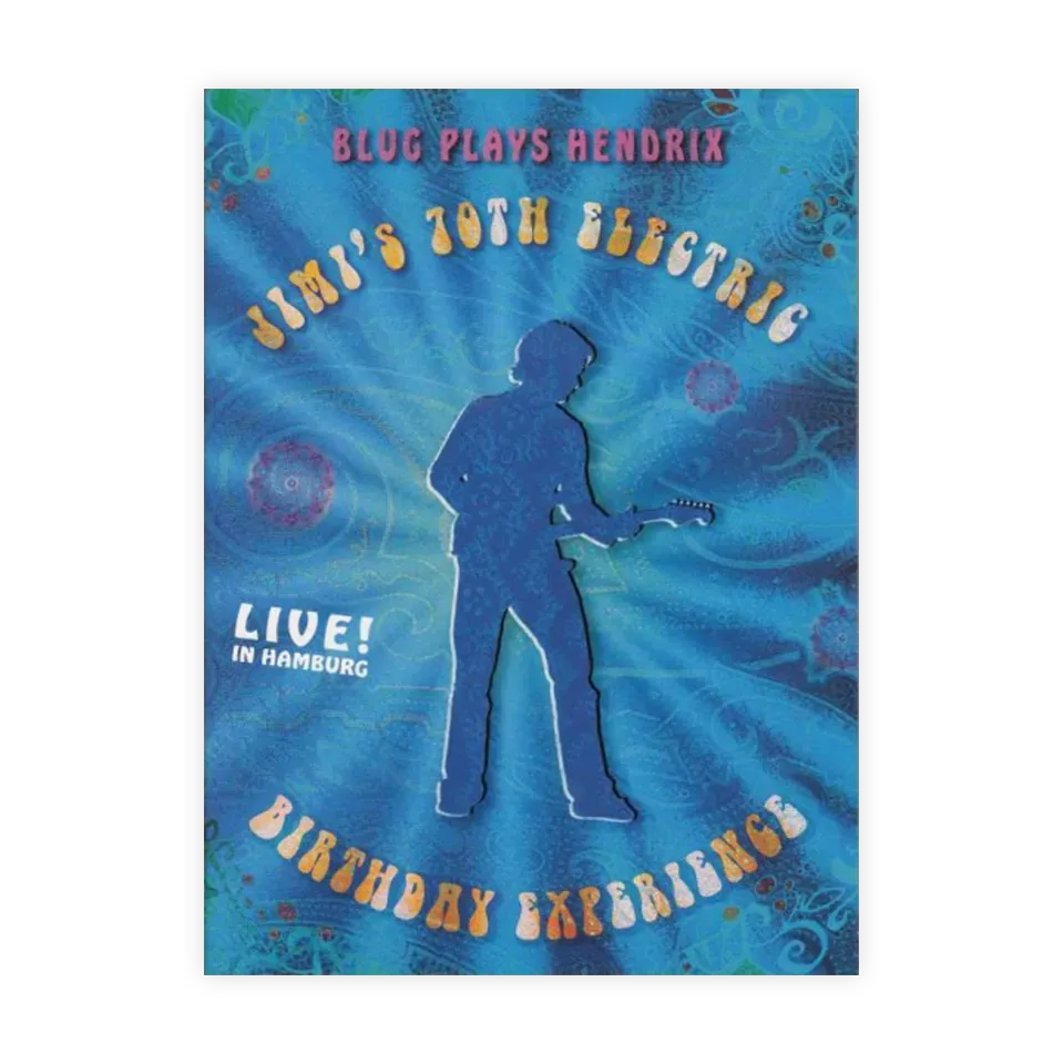 BluGuitar Blug Plays Hendrix DVD konsert 82 min