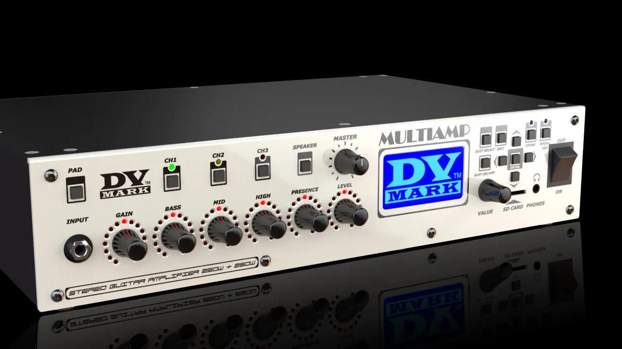 DVmark Multiamp gitarprosessor 500W stereo