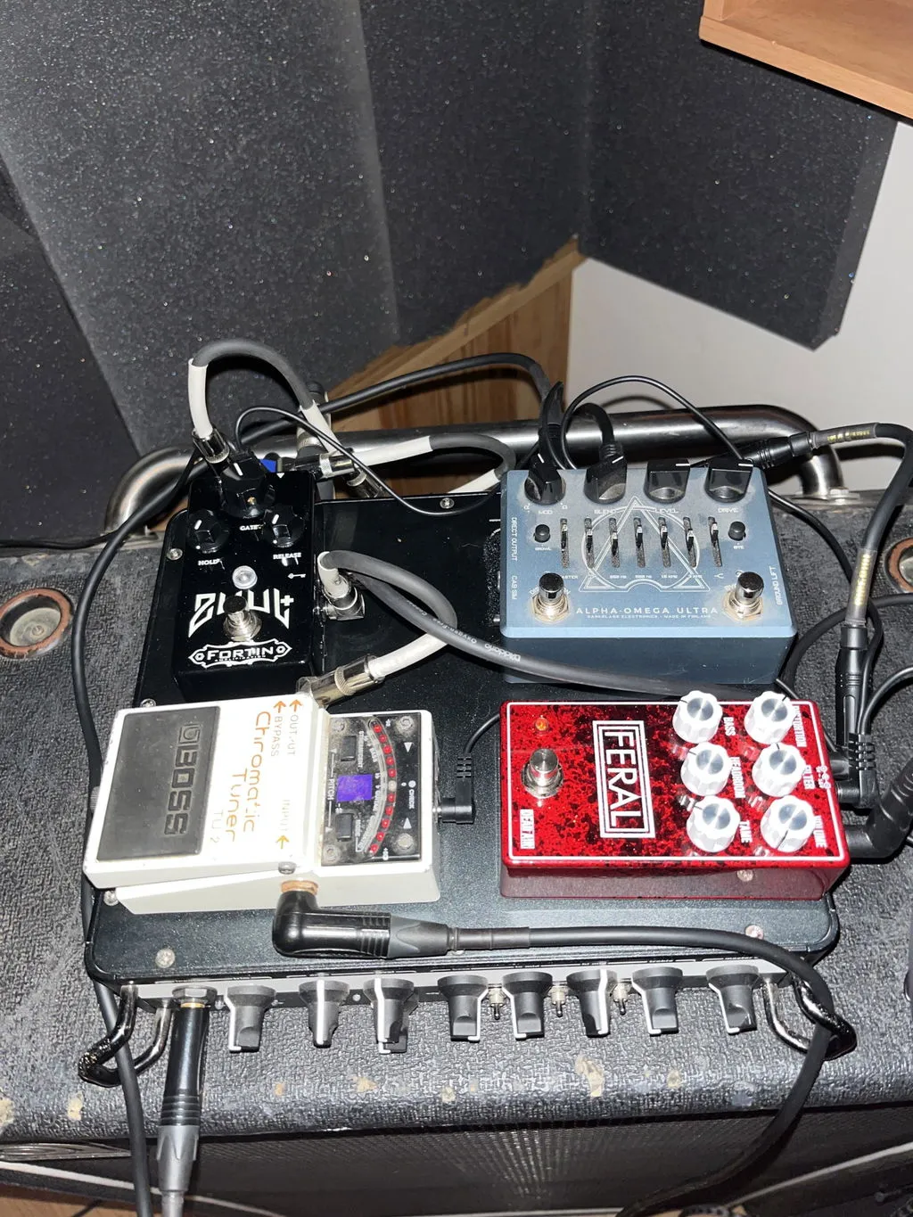 Fortin Zuul+ noisegate pedal med Hold