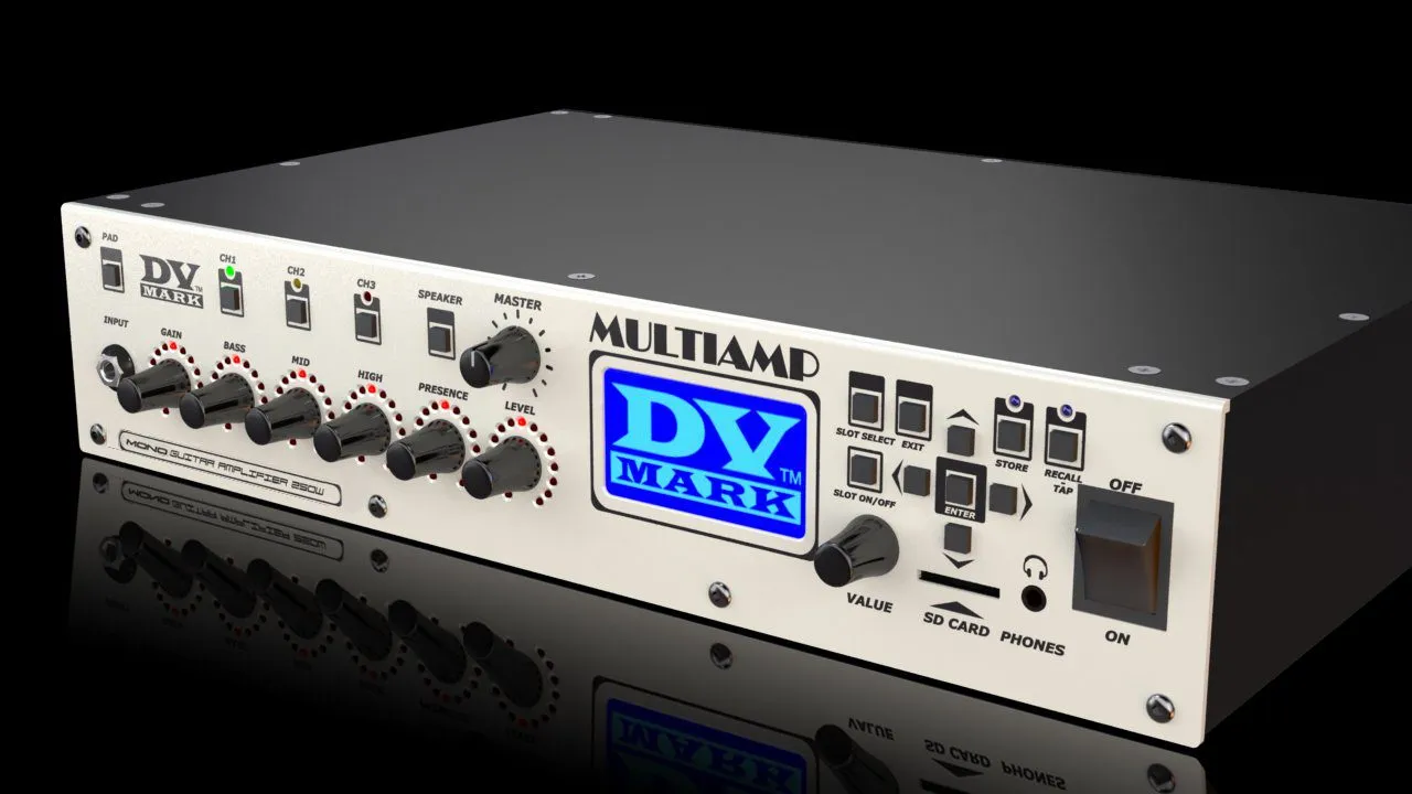 DVmark Multiamp Mono gitarforsterker 250W