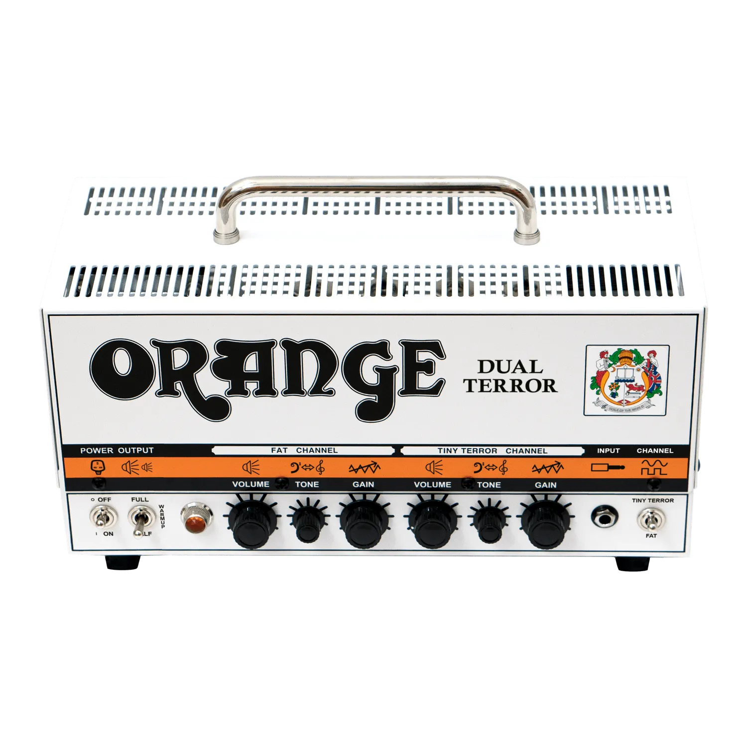 Orange Dual Terror rørtopp 30 watt 2 kanaler