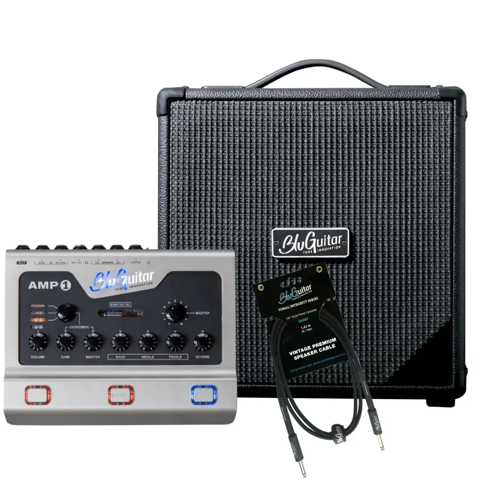 BluGuitar AMP1 Mercury Edition gitarforsterker Nanocab bundle