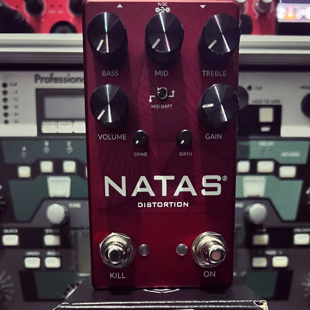 Fortin Natas preamp distortionpedal high-gain Kill-boost
