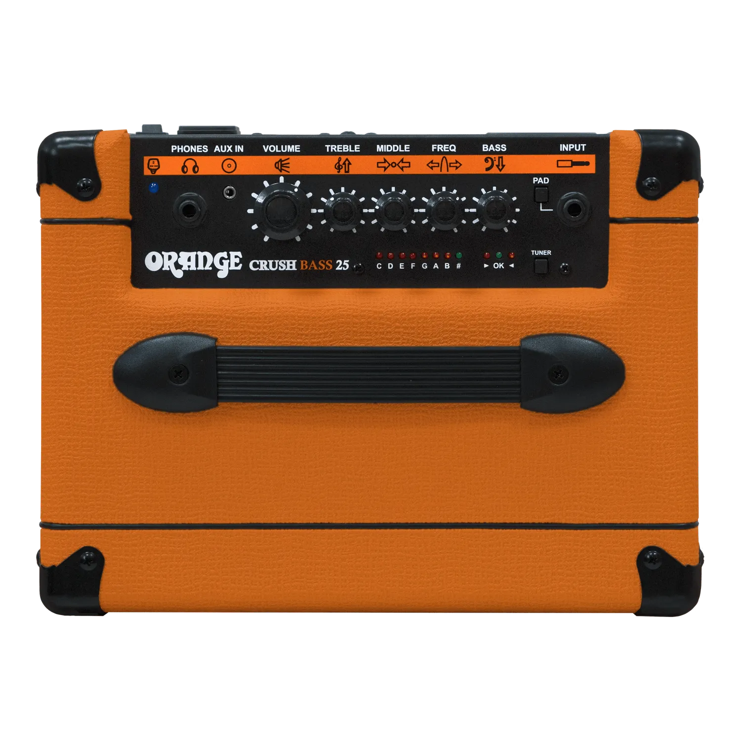 Orange Crush Bass 25 basscombo 25W oransje