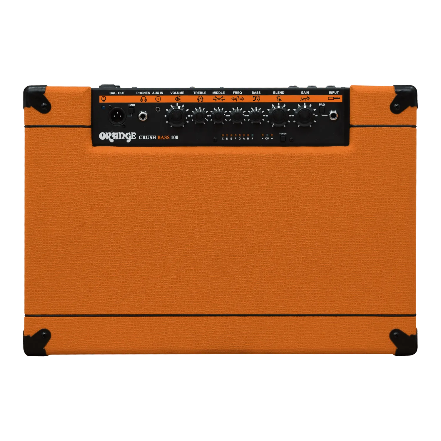 Orange Crush Bass 100 basscombo 100W oransje 15"