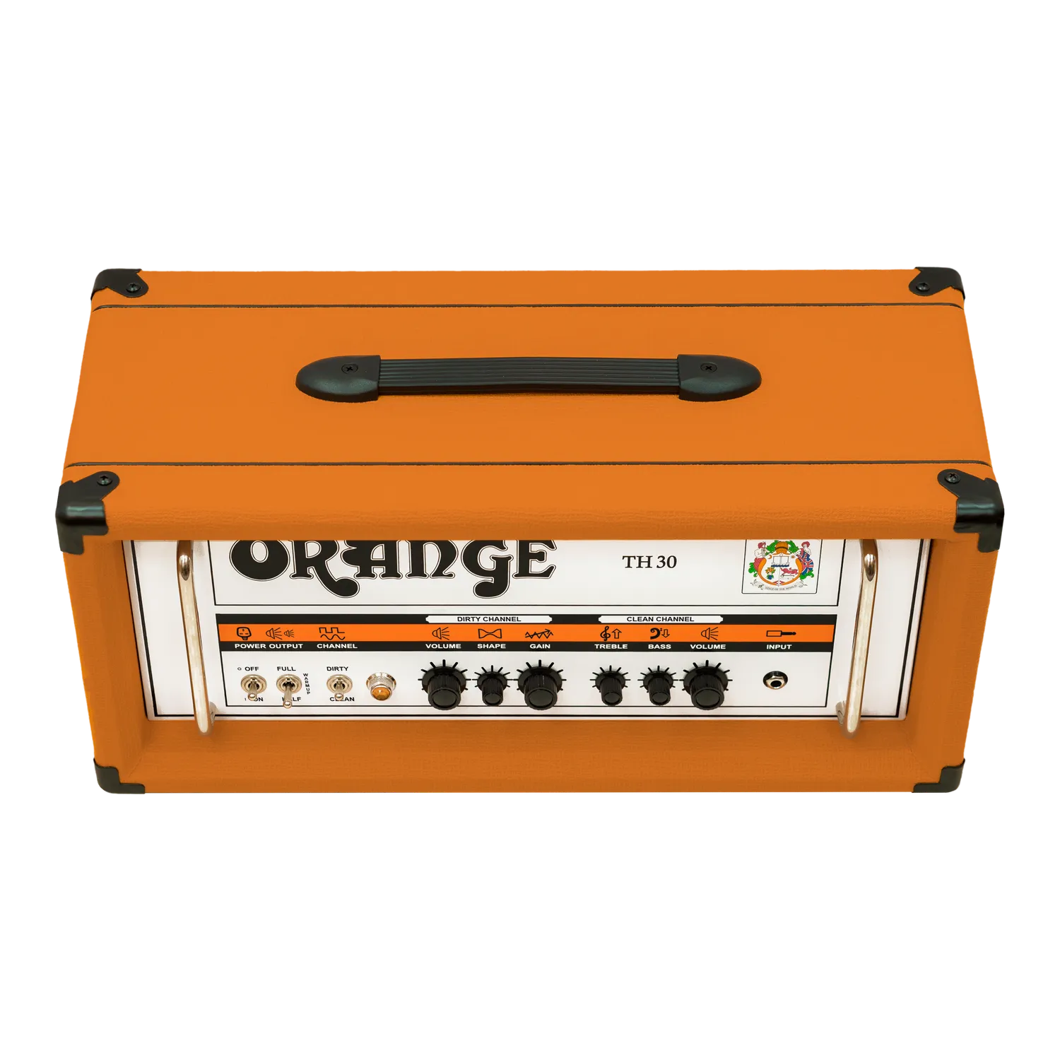 Orange TH30 rørforsterkerhode 30 watt Orange 2-kanals