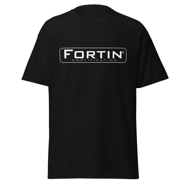 Fortin Logo t-skjorte svart bomull