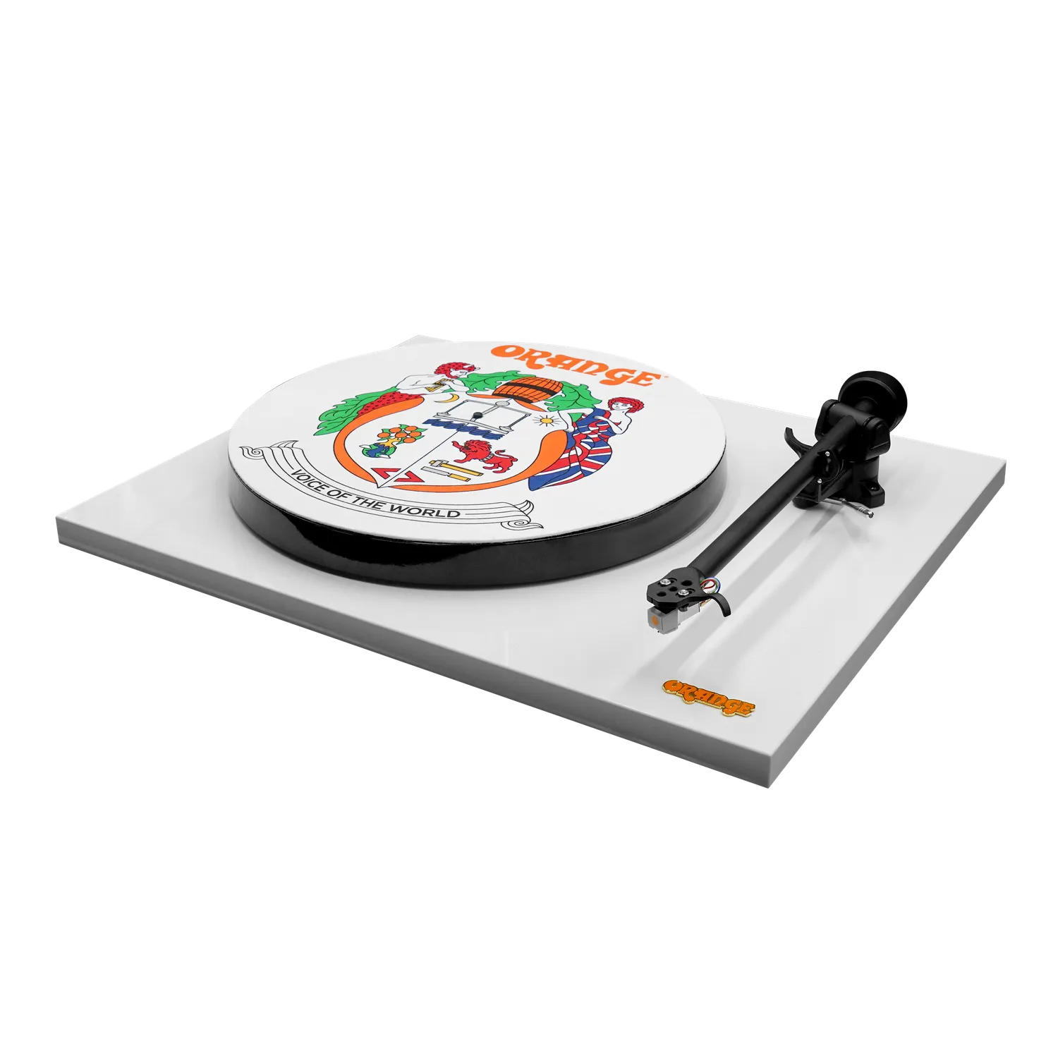Orange O Turntable platespiller remdrift EU
