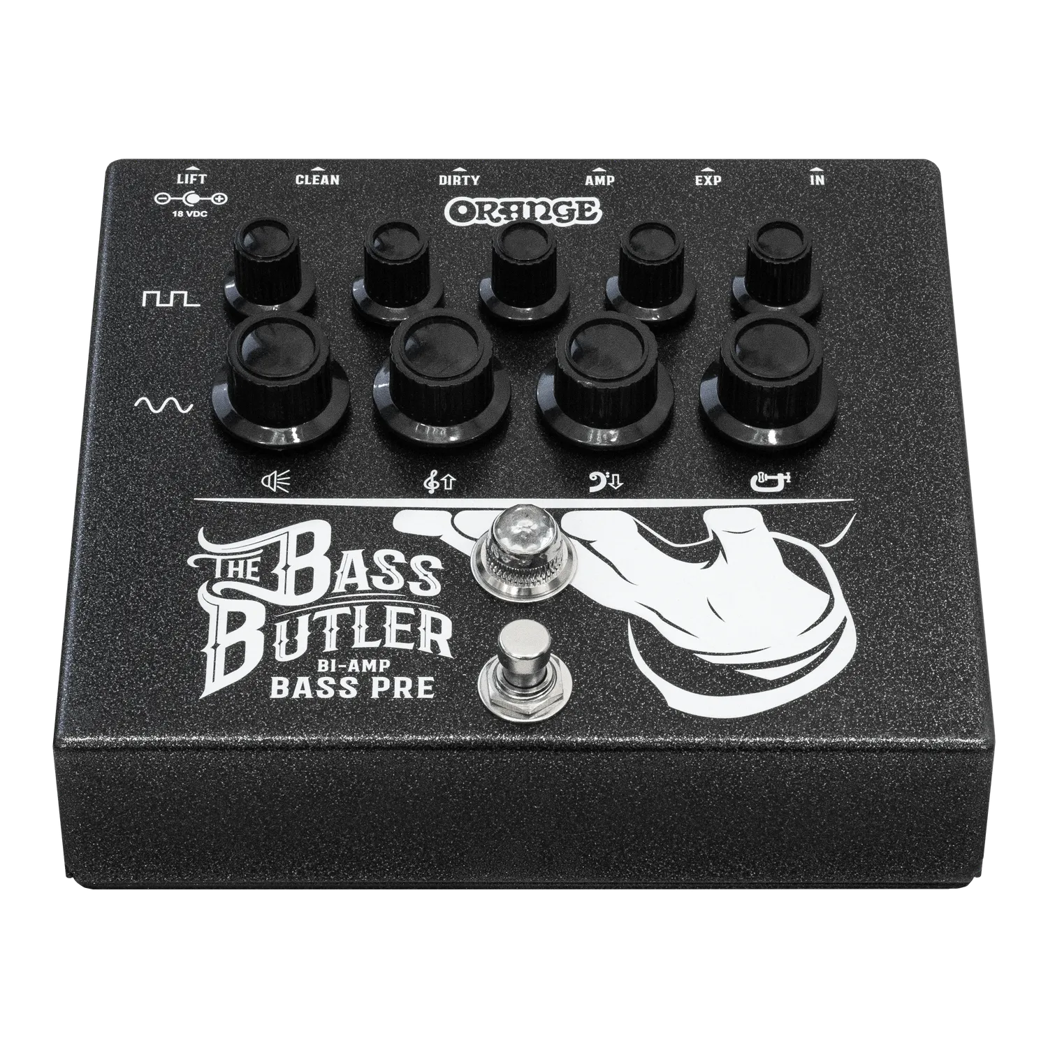 Orange Bass Butler basspreamp-pedal bi-amp DI