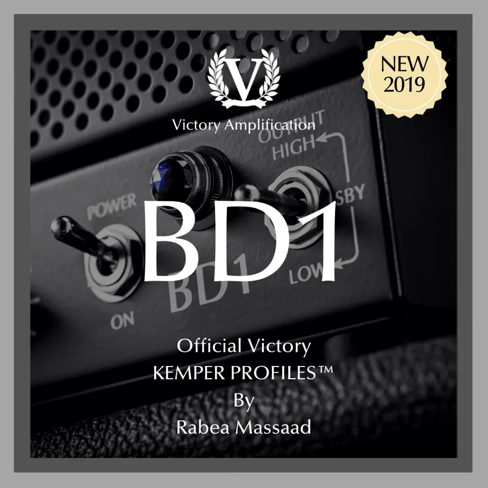 Victory BD1 Kemper-profiler pack 6 profiler nedlasting