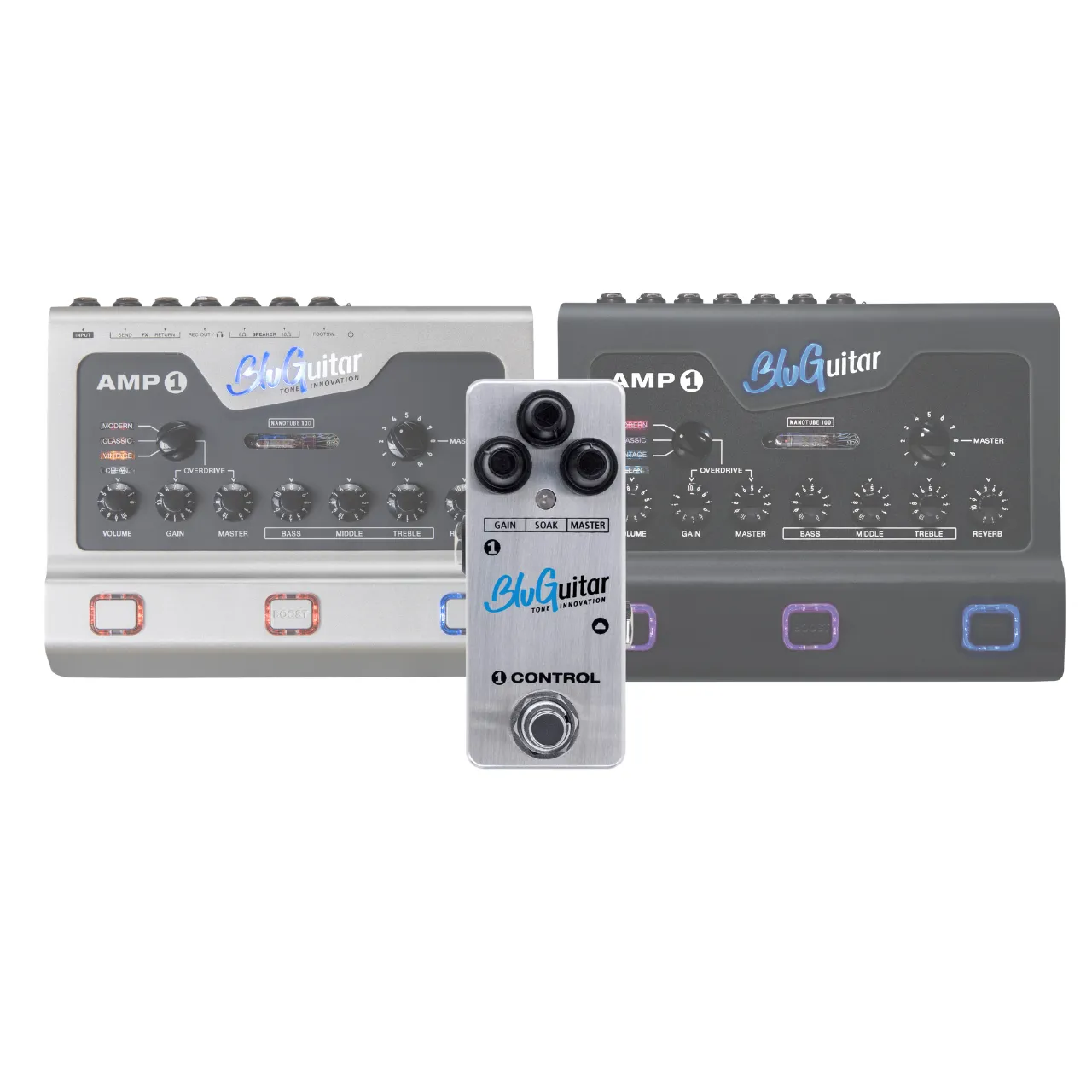 BluGuitar 1Control fotkontroller AMP1 Mercury Iridium