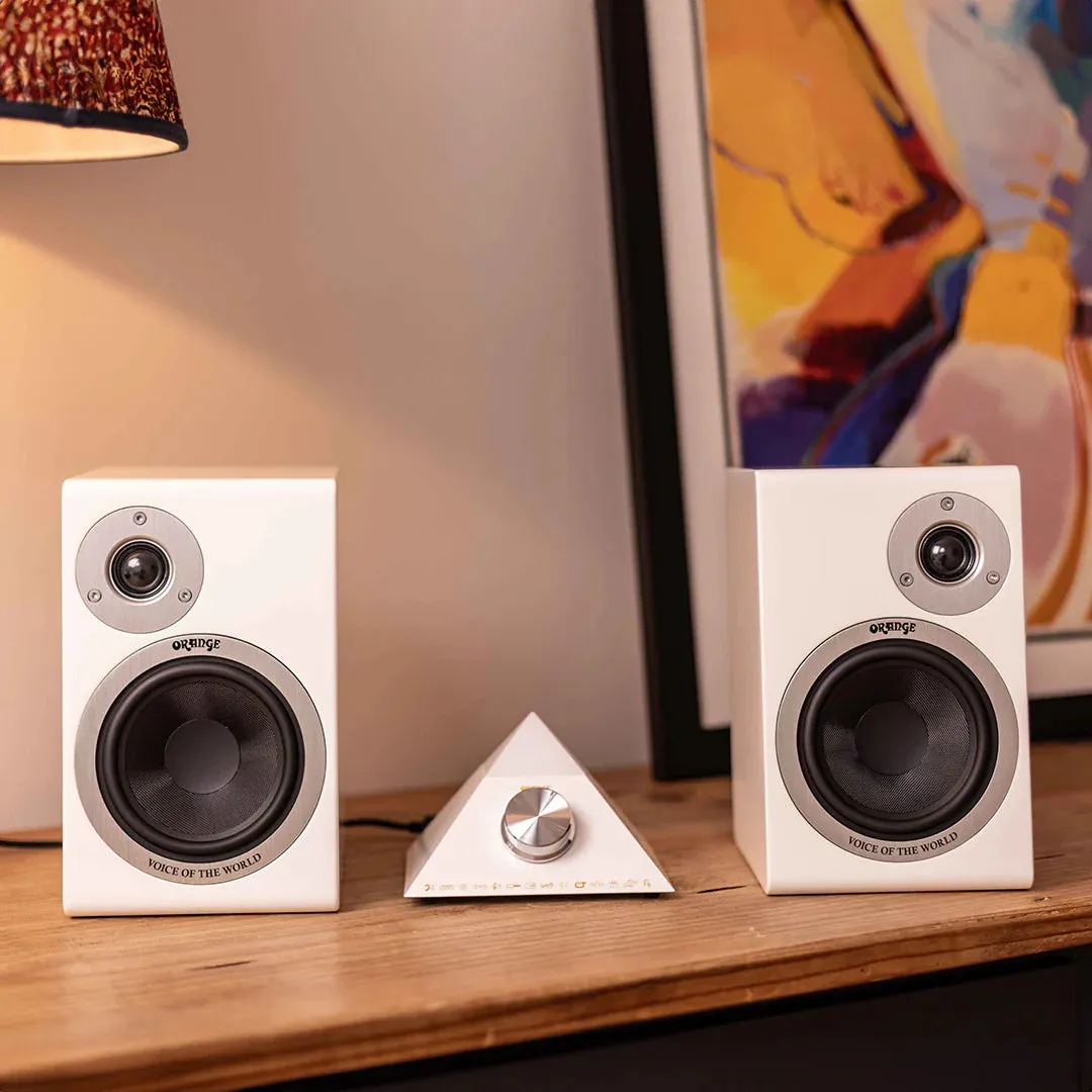 Orange Pyramid System stereoanlegg 40W bluetooth