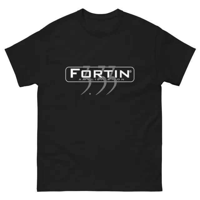 Fortin 3.33 t-skjorte bomull svart