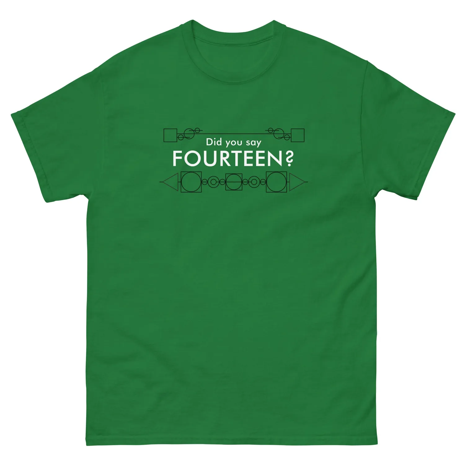 Fortin Fourteen t-skjorte Forest Green bomull