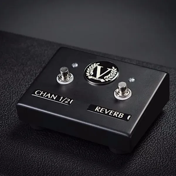 Victory V45 fotbryter kanal reverb sort 14cm