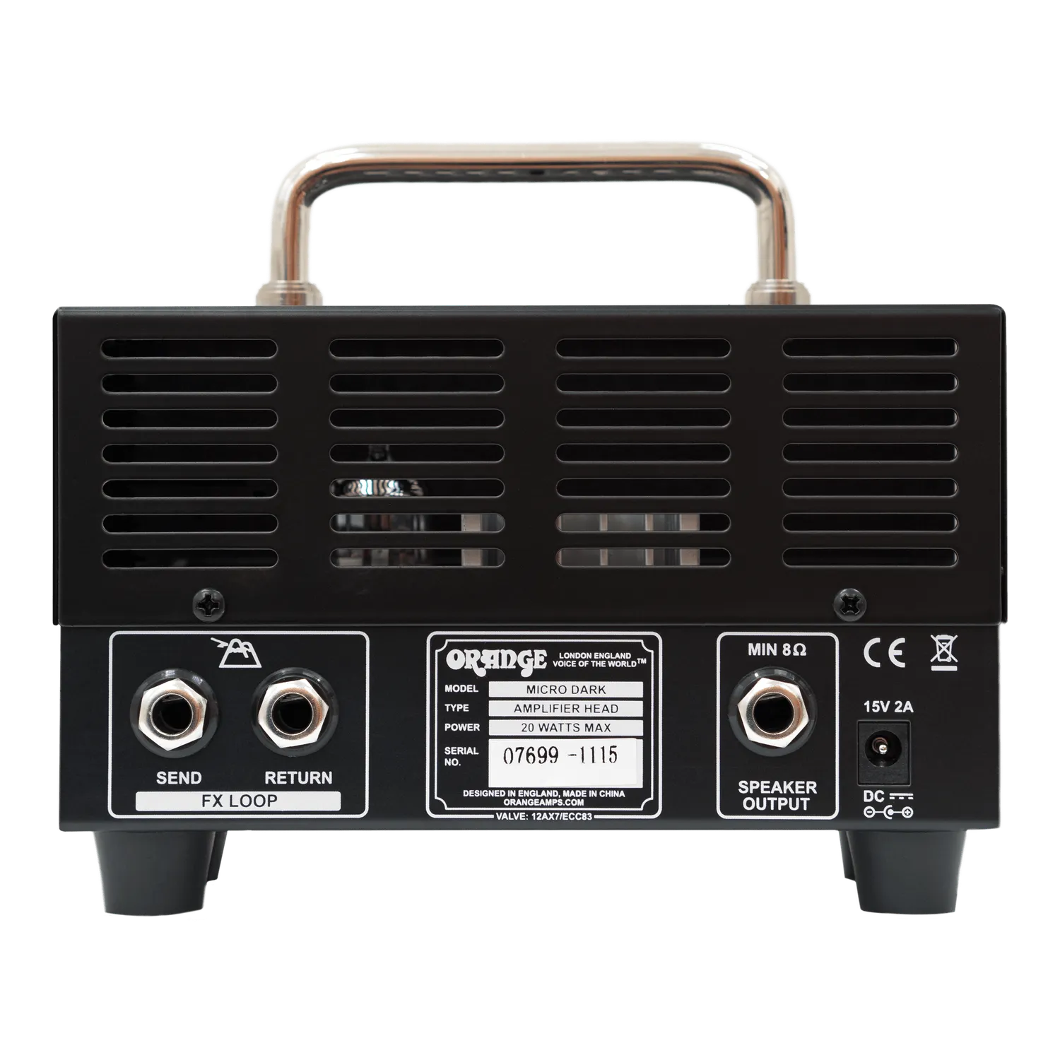 Orange Micro Dark gitarforsterkertopp 20W