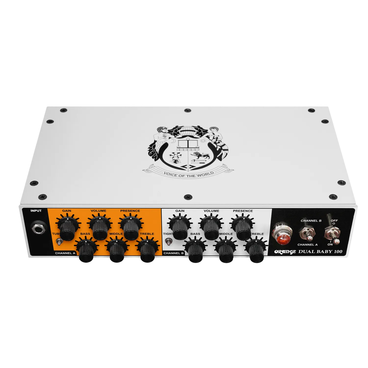 Orange Dual Baby 100 gitarforsterker 100W rack 2 kanaler