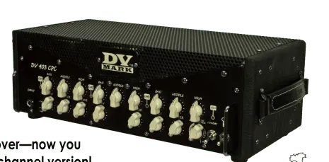 DV Mark DV 403 CPC gitartopp 40W 3-kanals