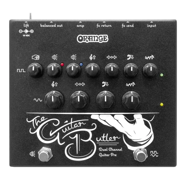 Orange Guitar Butler gitarpreamp-pedal 2-kanals DI