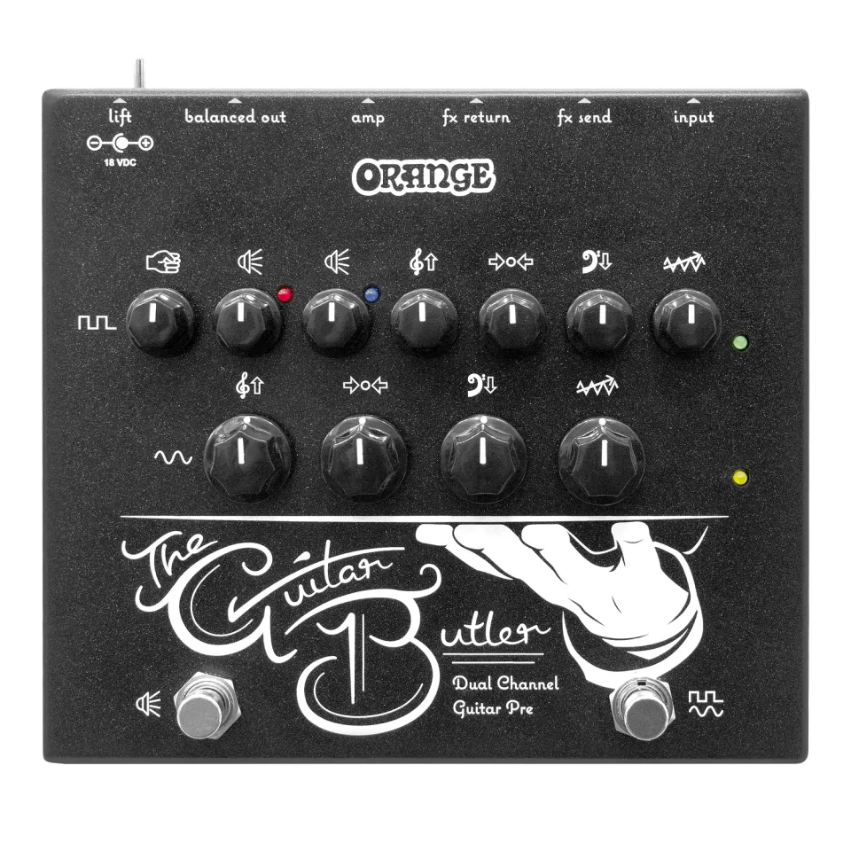Orange Guitar Butler gitarpreamp-pedal 2-kanals DI