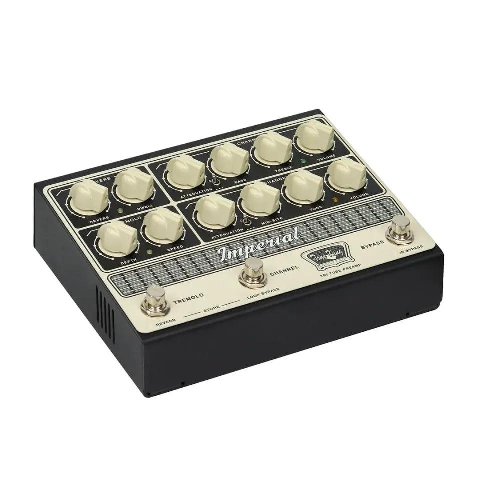 Tone King Imperial preamp 3-rør pedalformat