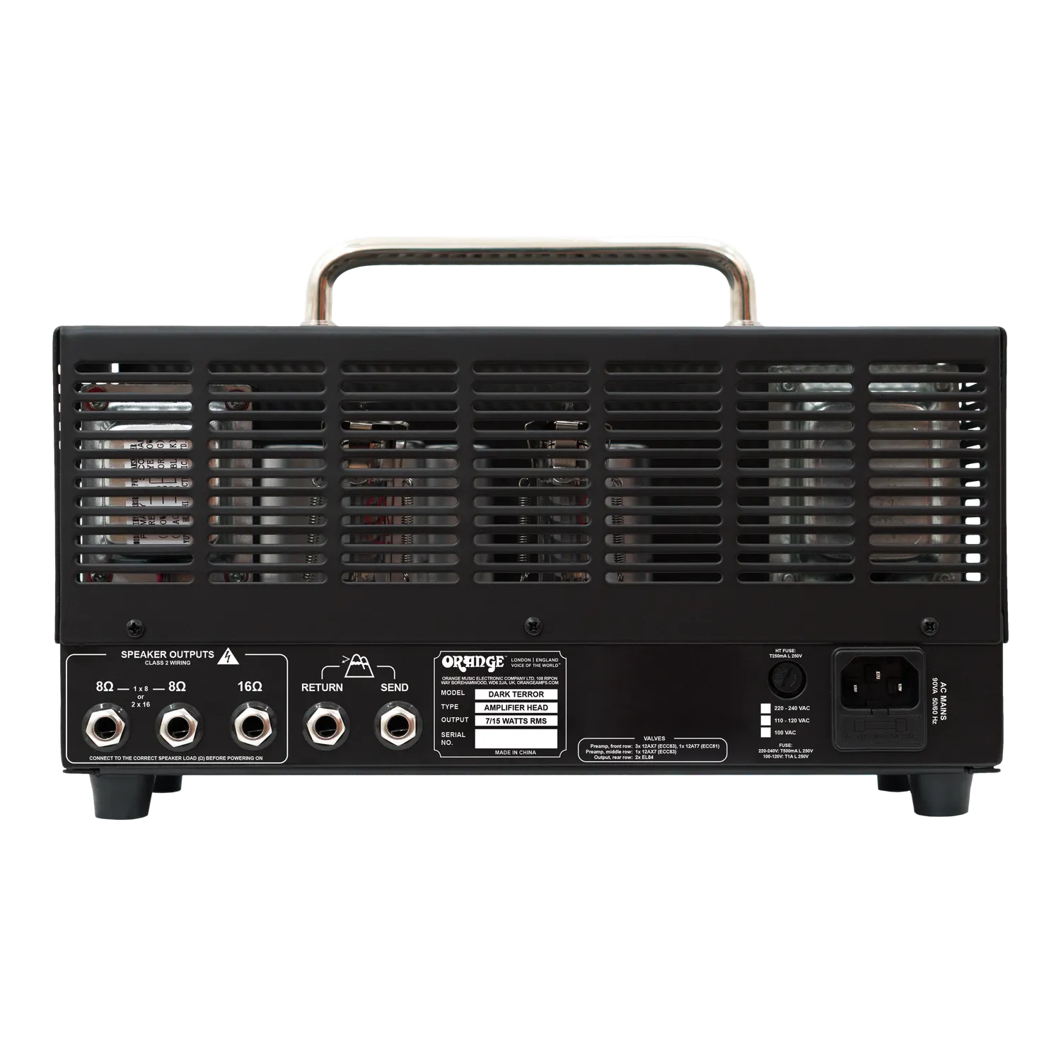 Orange Dark Terror 15 gitarforsterkertopp 15W