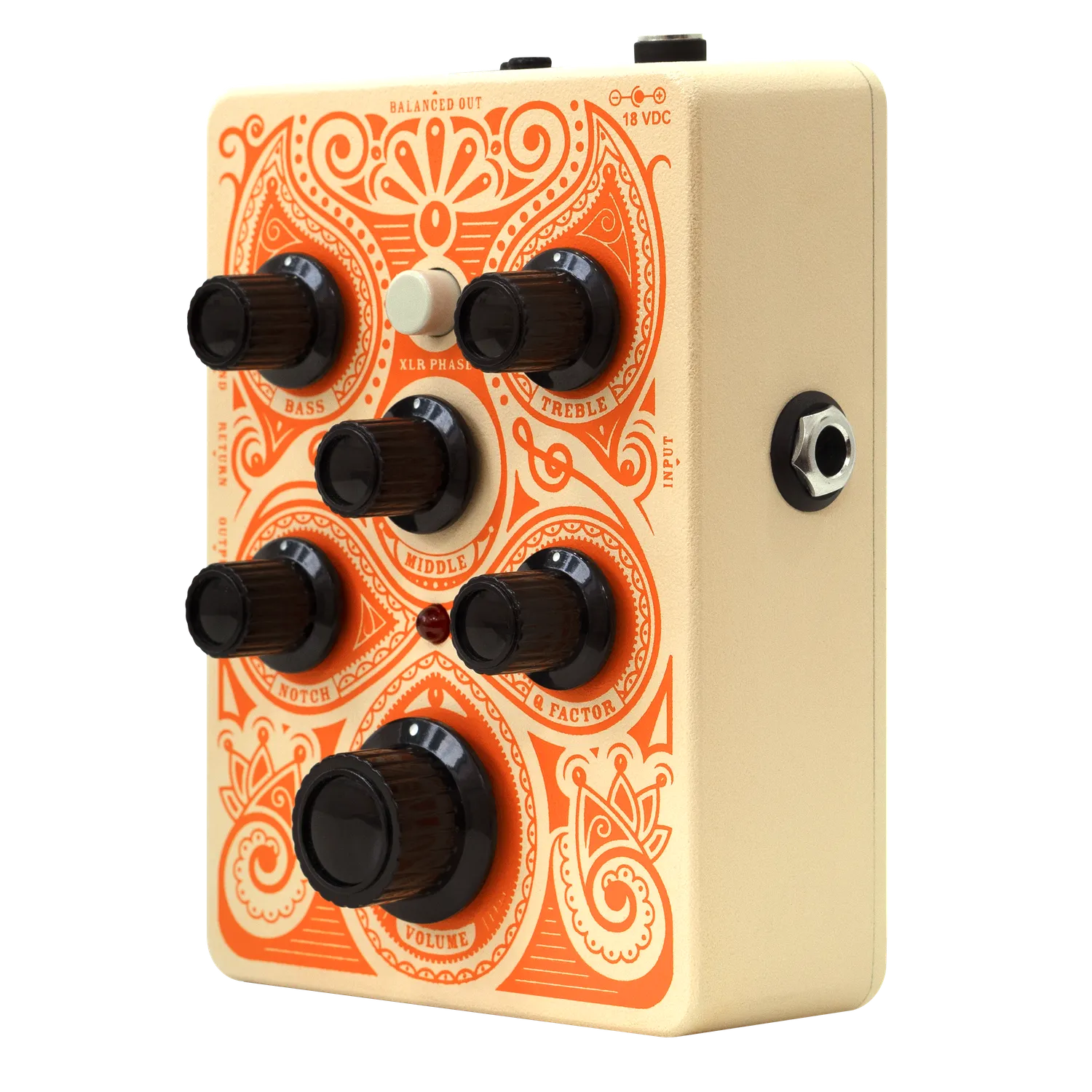 Orange Acoustic preamp pedal akustisk gitar med DI