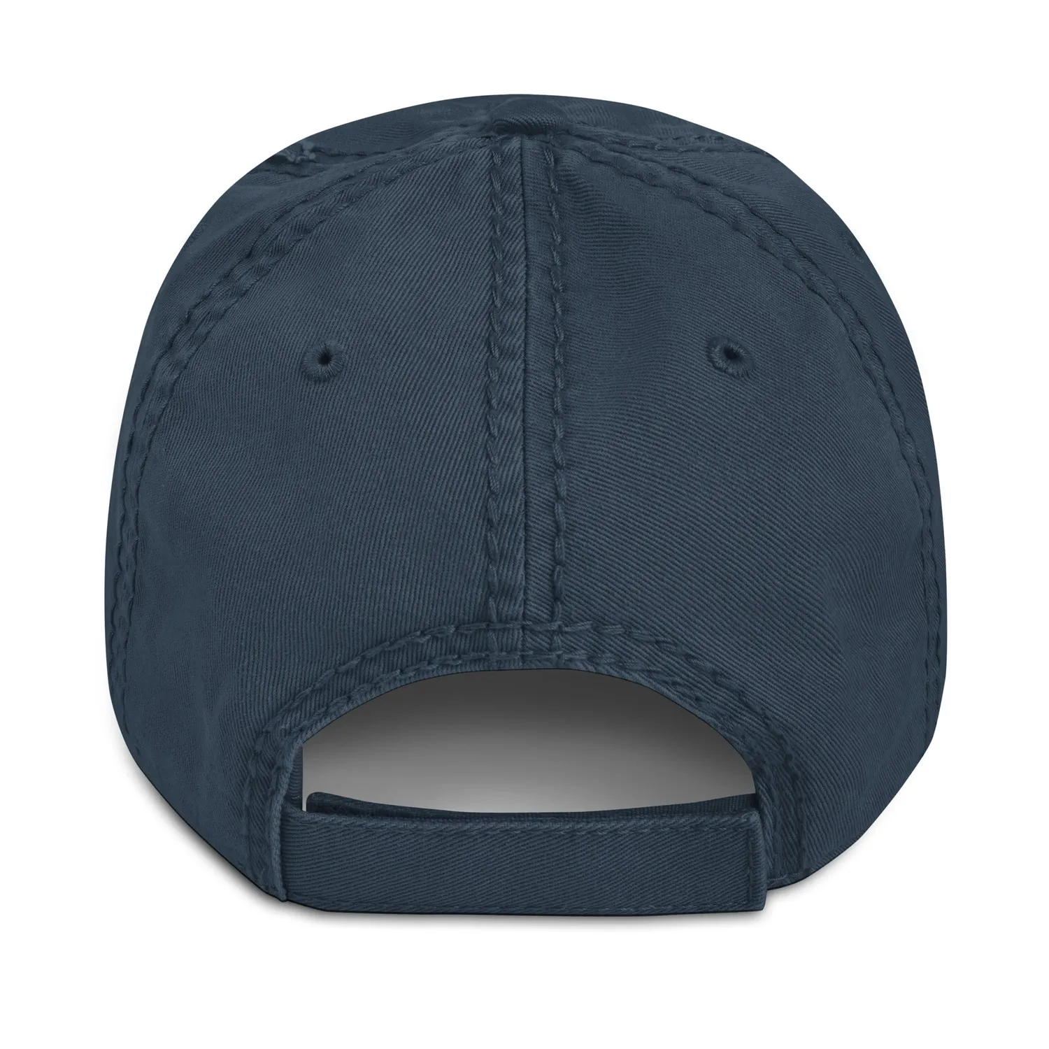 Fortin Distressed caps bomull svart / marine