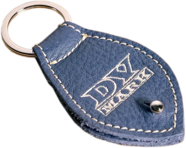DVmark DV Picks Holder plekterholder blå lær