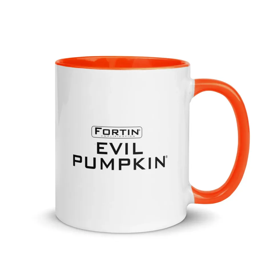 Fortin Evil Pumpkin krus keramikk svart