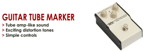 DV Mark Guitar Tube Marker overdrivepedal rørlyd